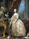Marie Leszczinska, Queen of France-Charles Van Loo-Mounted Giclee Print