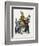 Charles VII, King of France, on Horseback in Full Armour, 15th Century (1882-188)-Gautier-Framed Giclee Print