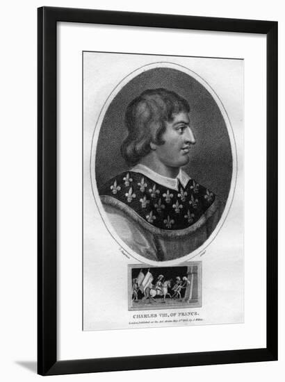 Charles VIII, King of France-J Chapman-Framed Giclee Print