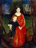 American Motherhood, 1922 (Oil on Canvas)-Charles Webster Hawthorne-Giclee Print