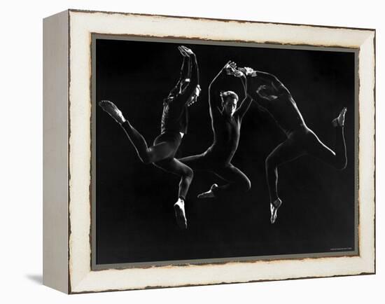 Charles Weidman, Jose Limon and Lee Sherman Dancing Centaurs at Gjon Mili's Studio-Gjon Mili-Framed Premier Image Canvas