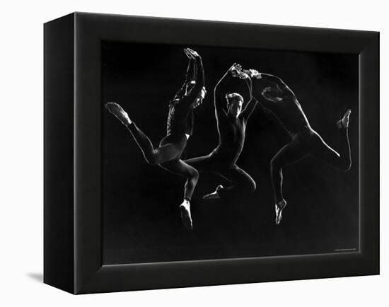 Charles Weidman, Jose Limon and Lee Sherman Dancing Centaurs at Gjon Mili's Studio-Gjon Mili-Framed Premier Image Canvas