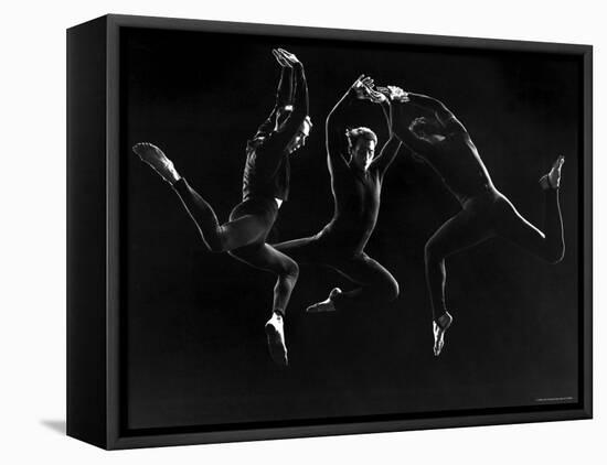 Charles Weidman, Jose Limon and Lee Sherman Dancing Centaurs at Gjon Mili's Studio-Gjon Mili-Framed Premier Image Canvas