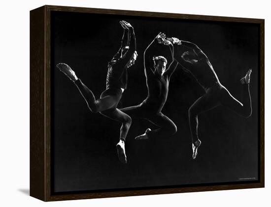 Charles Weidman, Jose Limon and Lee Sherman Dancing Centaurs at Gjon Mili's Studio-Gjon Mili-Framed Premier Image Canvas