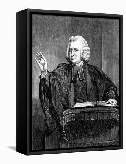 Charles Wesley, 18th Century English Preacher and Hymn Writer-William Hamilton-Framed Premier Image Canvas