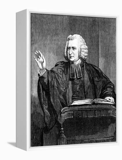 Charles Wesley, 18th Century English Preacher and Hymn Writer-William Hamilton-Framed Premier Image Canvas