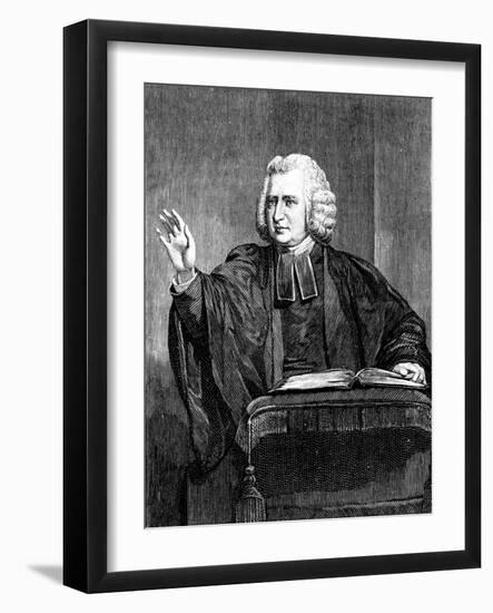 Charles Wesley, 18th Century English Preacher and Hymn Writer-William Hamilton-Framed Giclee Print