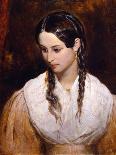 Portrait of the Artist's Daughter-Charles West Cope-Framed Giclee Print