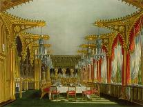 The Throne Room, Carlton House, 1819-Charles Wild-Framed Giclee Print