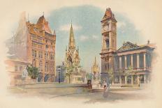 'Chamberlain Square, Birmingham. Showing the High School for Girls, c1890-Charles Wilkinson-Giclee Print