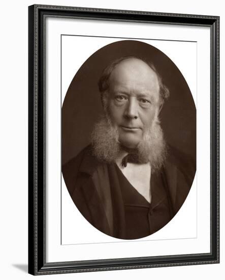 Charles William Siemens, Dcl, Frs, German Electrical Engineer and Inventor, 1883-Lock & Whitfield-Framed Photographic Print