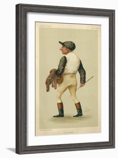 Charles Wood, Charlie Wood, 22 May 1886, Vanity Fair Cartoon-Liborio Prosperi-Framed Giclee Print