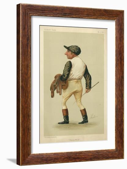 Charles Wood, Charlie Wood, 22 May 1886, Vanity Fair Cartoon-Liborio Prosperi-Framed Giclee Print