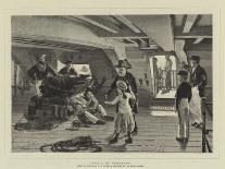 Our Navy, the Past, on Board the Victory in Nelson's Time-Charles Wynne Nicholls-Giclee Print