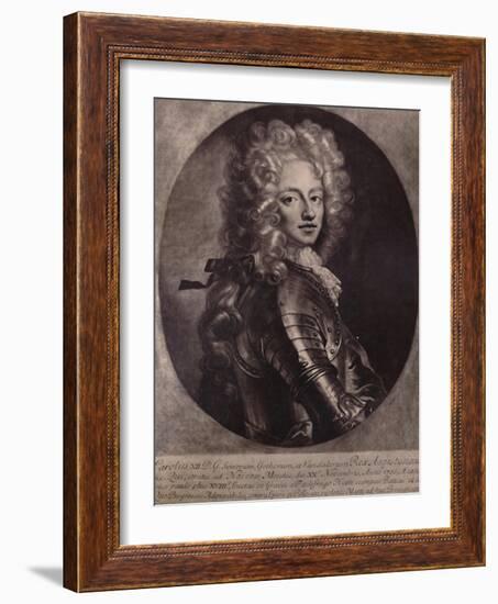 Charles XII, King of Sweden, c1700 (1894)-John Smith-Framed Giclee Print