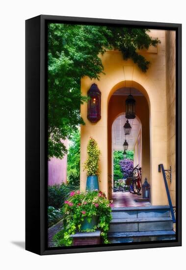 Charleston Charm VI-George Oze-Framed Premier Image Canvas