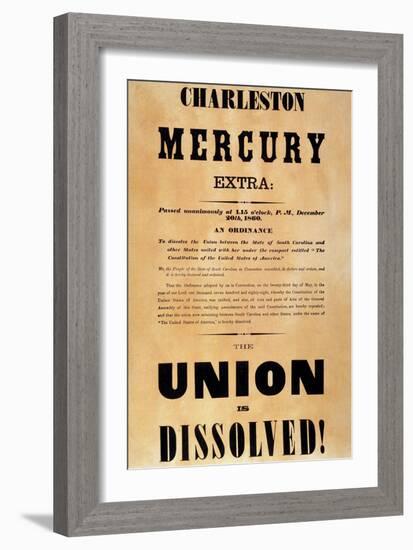 Charleston: Secession 1860-null-Framed Giclee Print