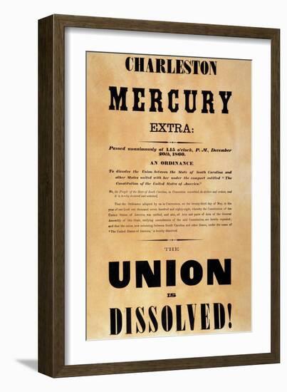 Charleston: Secession 1860-null-Framed Giclee Print