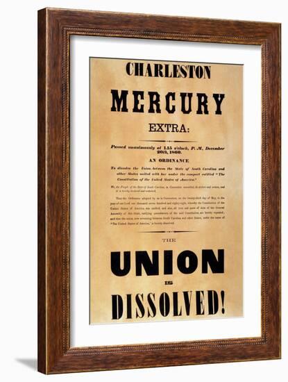 Charleston: Secession 1860-null-Framed Giclee Print