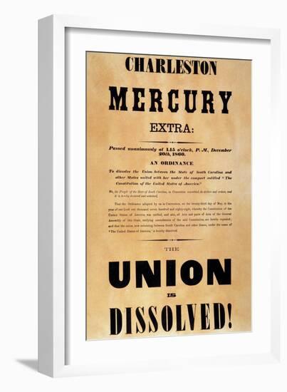 Charleston: Secession 1860-null-Framed Giclee Print