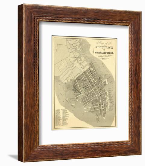 Charleston, South Carolina, c.1844-William Keenan-Framed Art Print