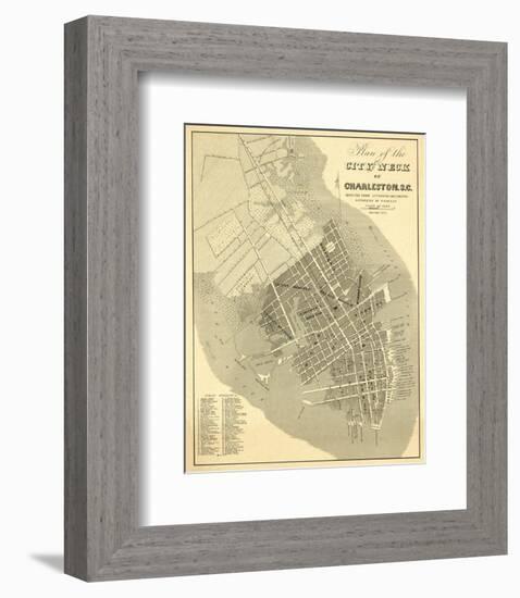 Charleston, South Carolina, c.1844-William Keenan-Framed Art Print