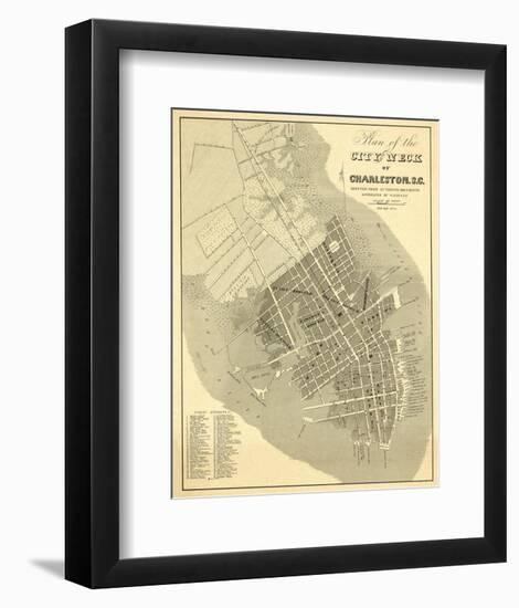 Charleston, South Carolina, c.1844-William Keenan-Framed Art Print