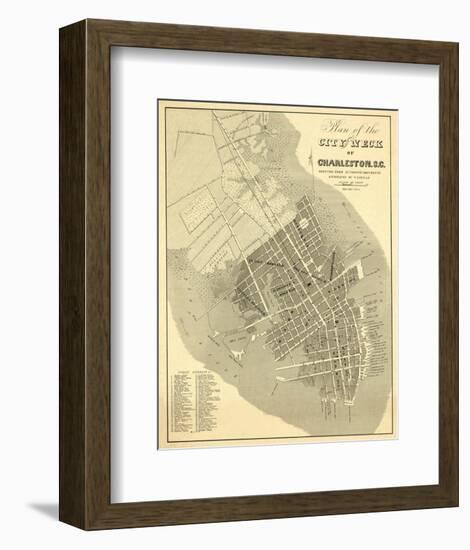 Charleston, South Carolina, c.1844-William Keenan-Framed Art Print