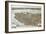 Charleston, South Carolina - Panoramic Map-Lantern Press-Framed Art Print