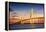 Charleston, South Carolina, USA at Arthur Ravenel Jr. Bridge.-SeanPavonePhoto-Framed Premier Image Canvas