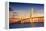 Charleston, South Carolina, USA at Arthur Ravenel Jr. Bridge.-SeanPavonePhoto-Framed Premier Image Canvas