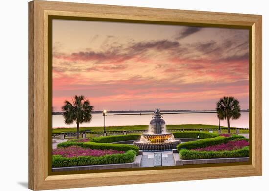 Charleston, South Carolina, USA at Waterfront Park.-SeanPavonePhoto-Framed Premier Image Canvas