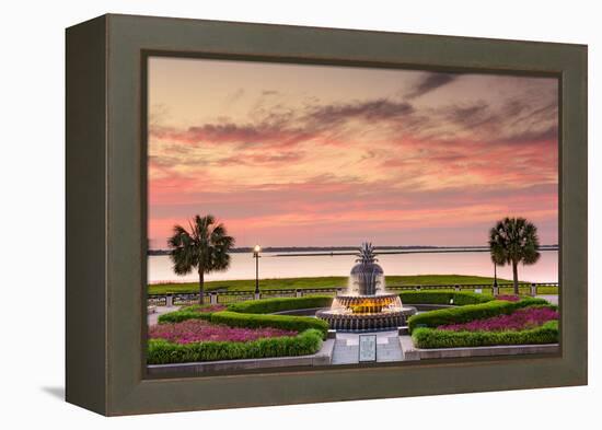 Charleston, South Carolina, USA at Waterfront Park.-SeanPavonePhoto-Framed Premier Image Canvas