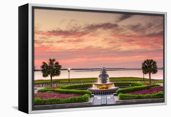 Charleston, South Carolina, USA at Waterfront Park.-SeanPavonePhoto-Framed Premier Image Canvas