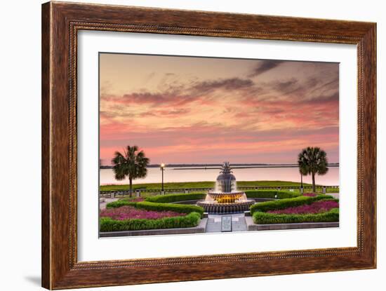 Charleston, South Carolina, USA at Waterfront Park.-SeanPavonePhoto-Framed Photographic Print