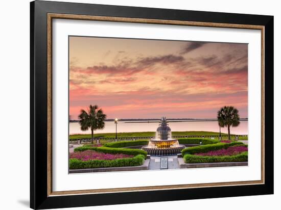 Charleston, South Carolina, USA at Waterfront Park.-SeanPavonePhoto-Framed Photographic Print