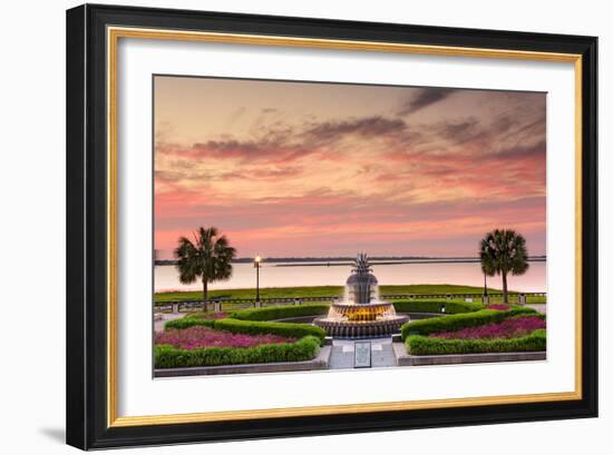 Charleston, South Carolina, USA at Waterfront Park.-SeanPavonePhoto-Framed Photographic Print