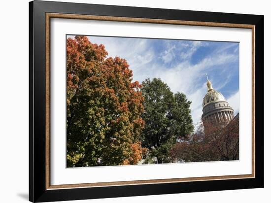 Charleston - State Capitol Building-benkrut-Framed Photographic Print