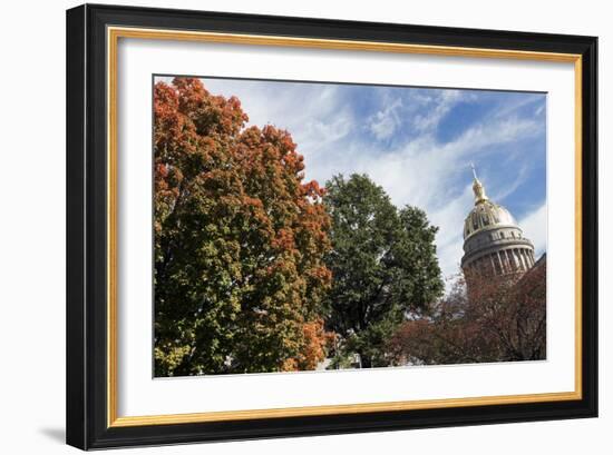 Charleston - State Capitol Building-benkrut-Framed Photographic Print