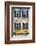 Charleston Windows And Lamp Post-George Oze-Framed Photographic Print