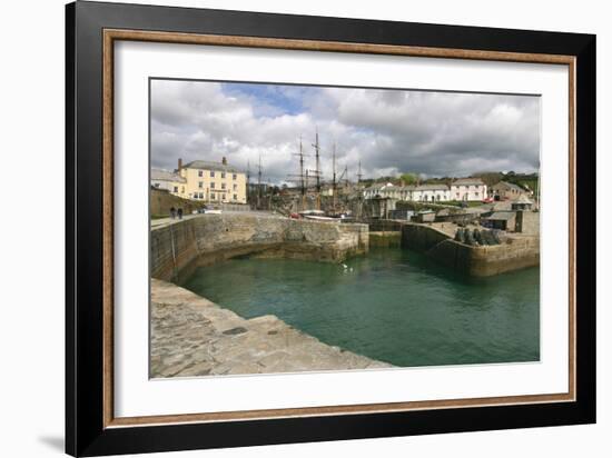 Charlestown, Cornwall-Peter Thompson-Framed Photographic Print