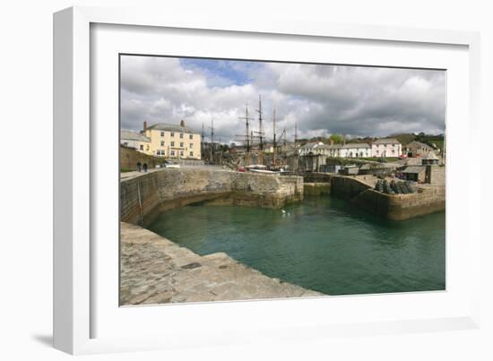 Charlestown, Cornwall-Peter Thompson-Framed Photographic Print