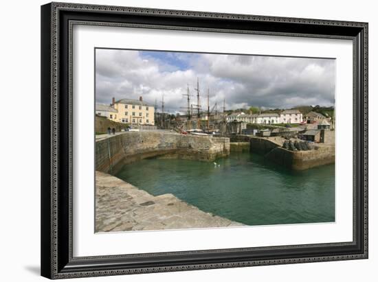 Charlestown, Cornwall-Peter Thompson-Framed Photographic Print