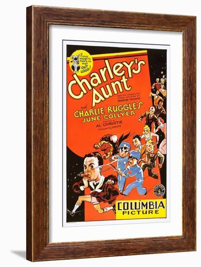 Charley's Aunt-null-Framed Art Print