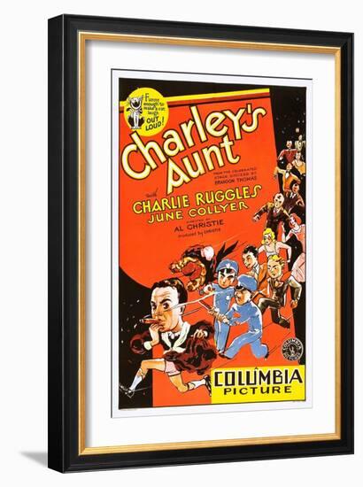 Charley's Aunt-null-Framed Art Print