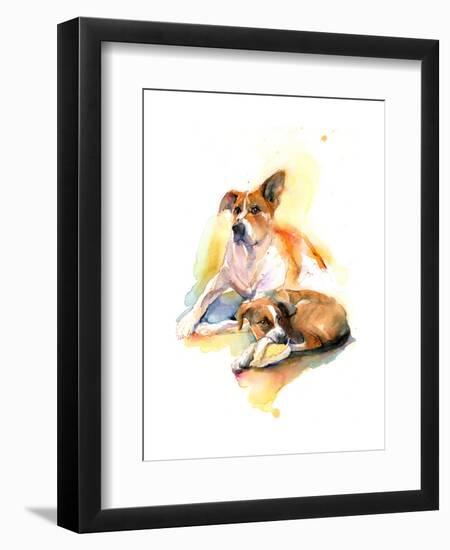 Charlie and Sally, 2016-John Keeling-Framed Giclee Print