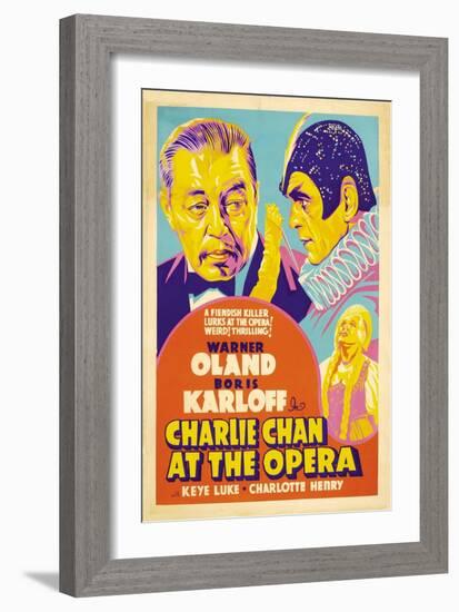 Charlie Chan at the Opera, 1936-null-Framed Premium Giclee Print