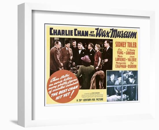 Charlie Chan at the Wax Museum-null-Framed Premium Giclee Print