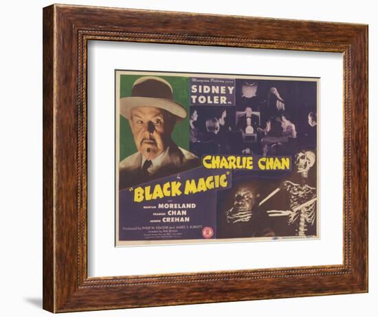 Charlie Chan in Black Magic, 1944-null-Framed Art Print