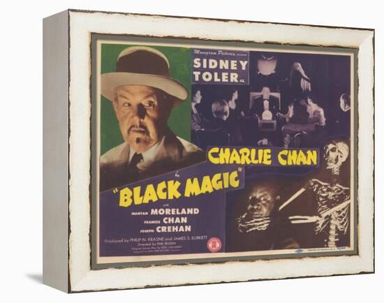 Charlie Chan in Black Magic, 1944-null-Framed Stretched Canvas